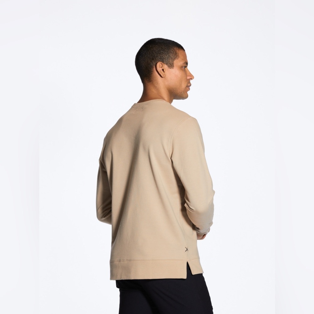 Cuts Clothing Sweatshirt Pullover Crew Split-Hem Size Large - Picture 2 of 6